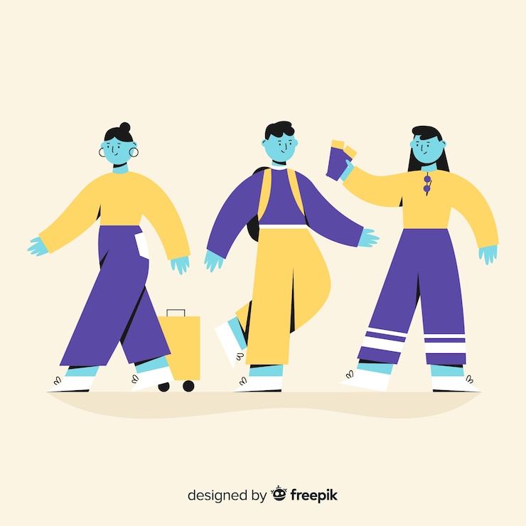 무료 Vector 관광 컬렉션