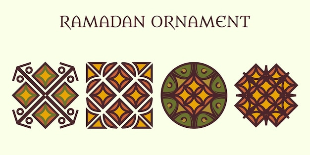 Традиционный азиатский красочный цветочный узор мандала исламский дизайн