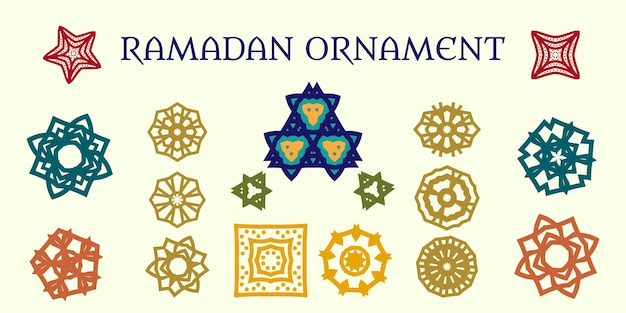 Vettore gratuito design islamico mandala con motivo floreale colorato asiatico tradizionale