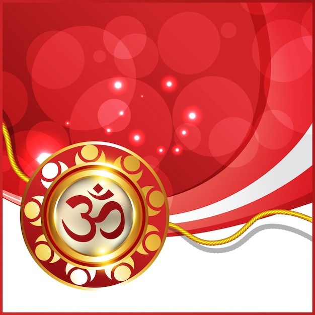 Free vector traditional design for raksha bandhan