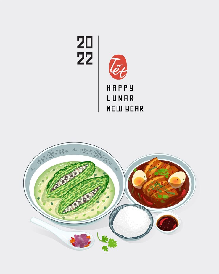 旧正月の伝統的な食べ物