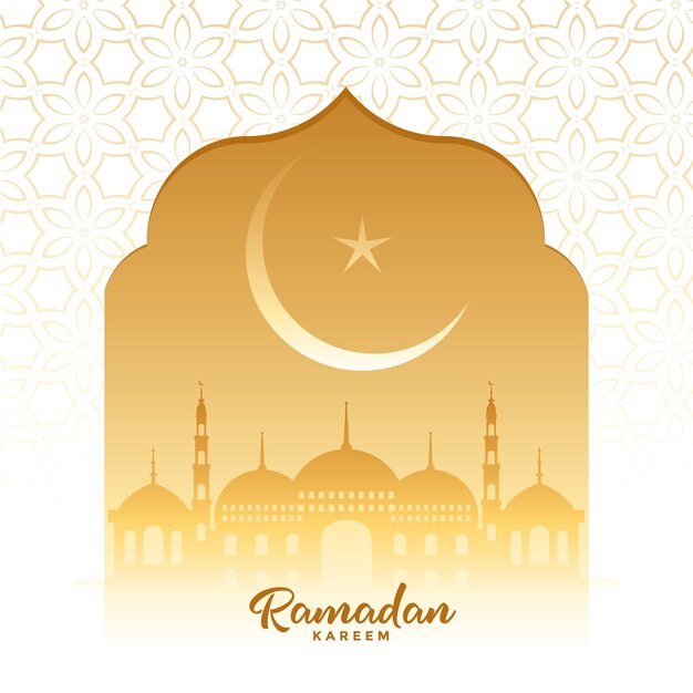 Традиционная карта желаний сезона фестиваля рамадан карим