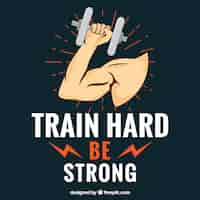 Free vector train hard background