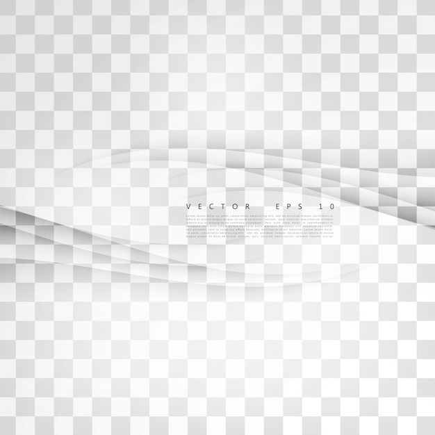 Free vector transparent background curve