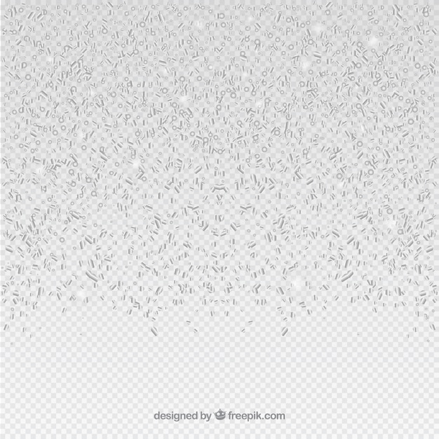 Free vector transparent glitter background