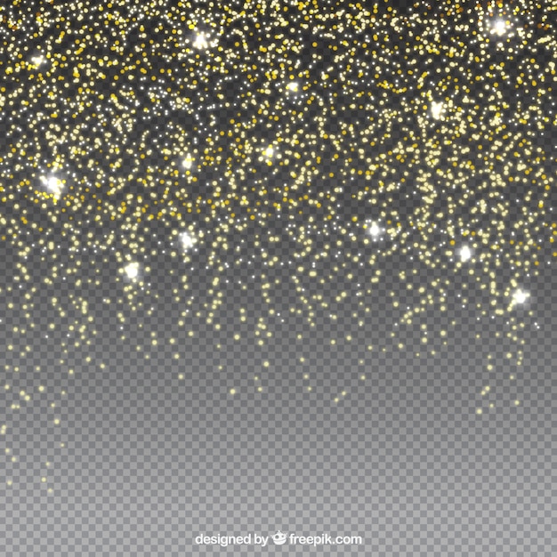 Sfondo glitter trasparente