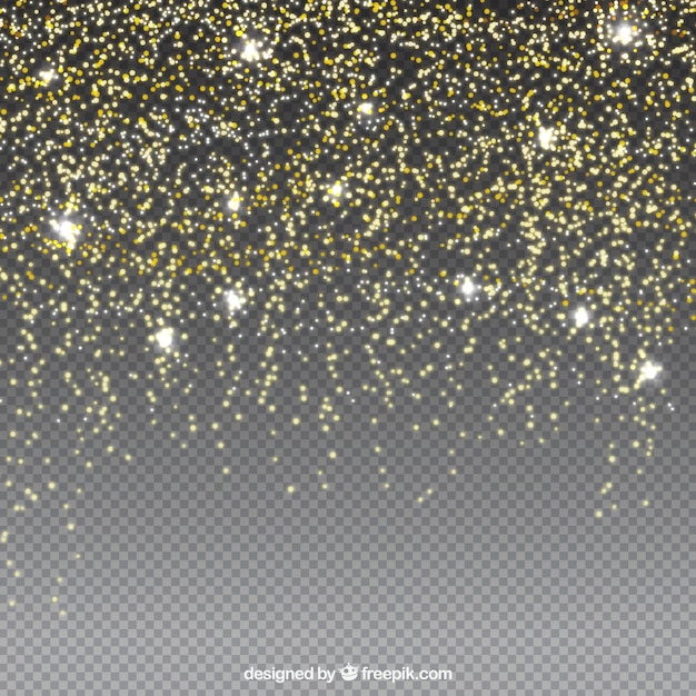 Free Vector  Transparent glitter background