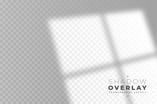 Бесплатное векторное изображение Наложение прозрачной тени на окно комнаты