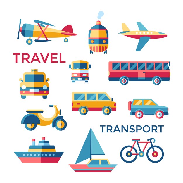 Transport elements collection