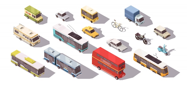 Transport isometric set