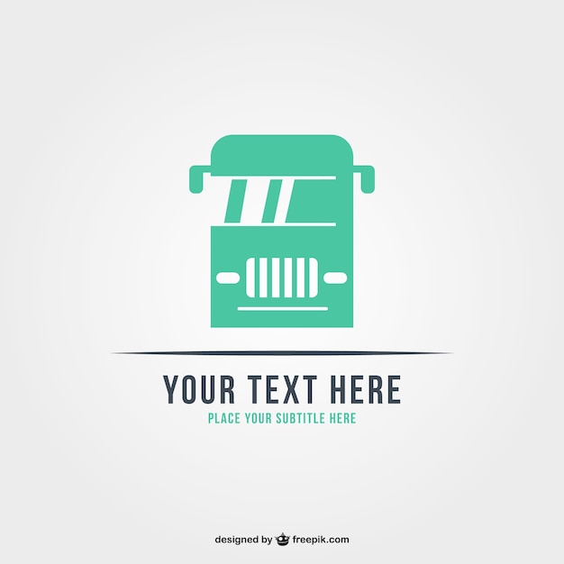 Free vector transport logo template