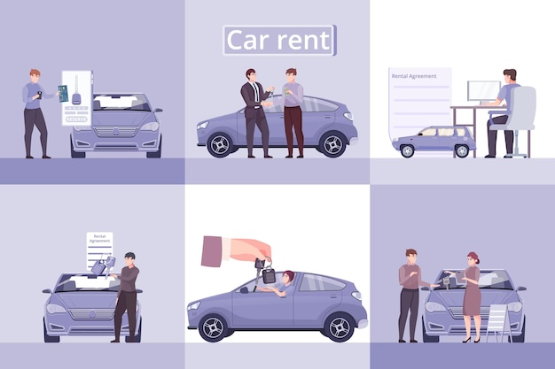 Transport sharing square compositions