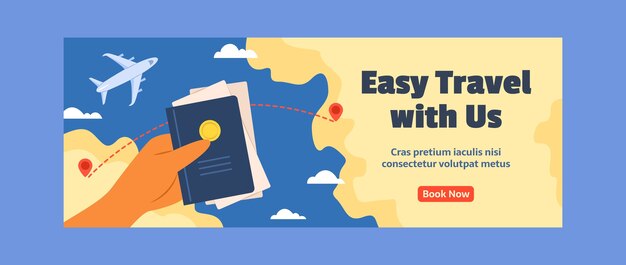 travel agency template design