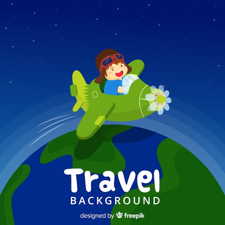 免費 Vector 旅行背景