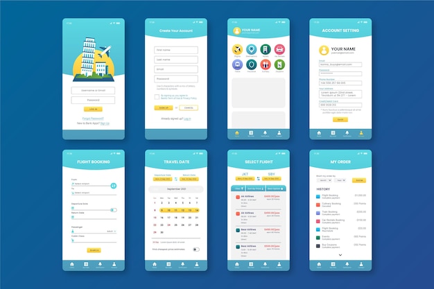 travel booking app