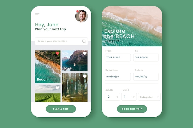 App di prenotazione viaggi