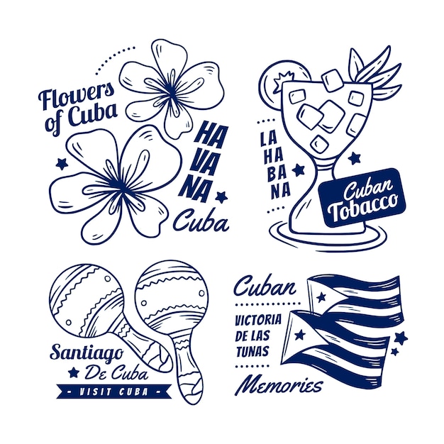 Кубинские марки ручной работы