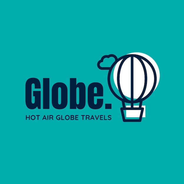 Free vector travel logo template