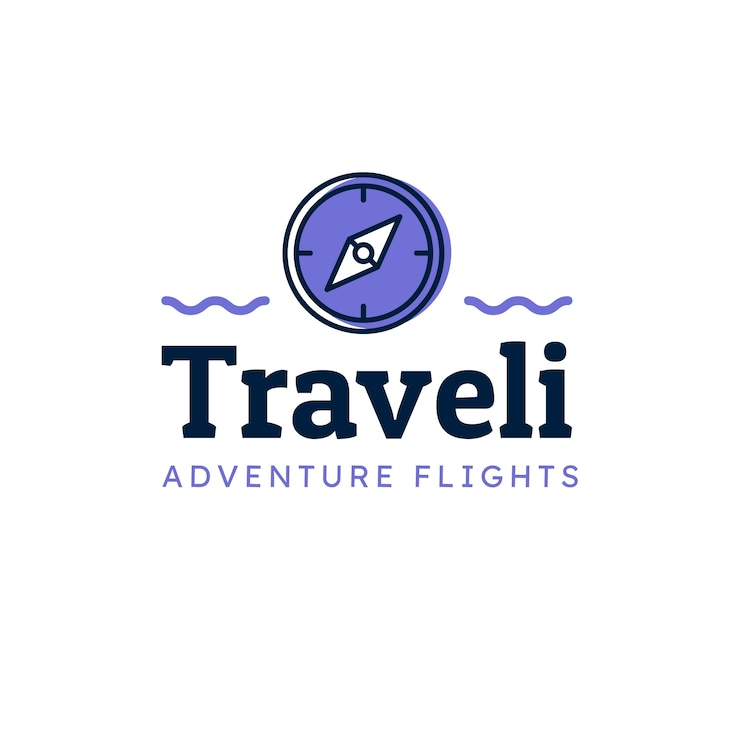 Free Vector travel logo template