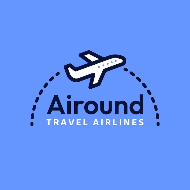 Free vector travel logo template