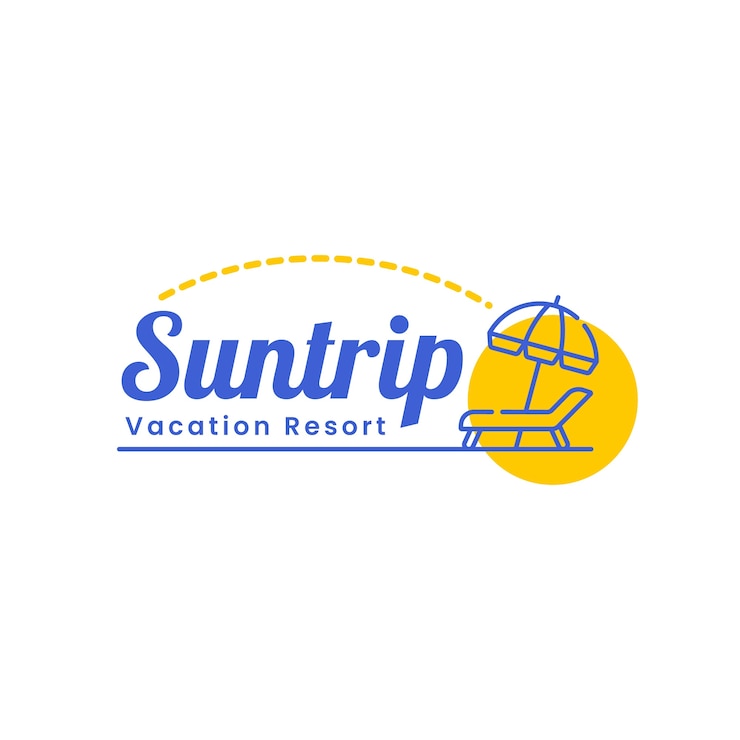 Free Vector travel logo template