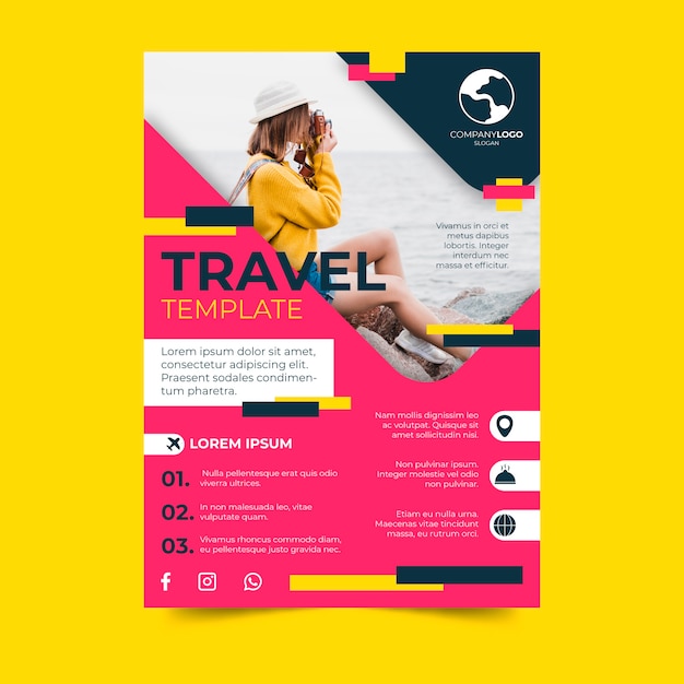 Travel poster design