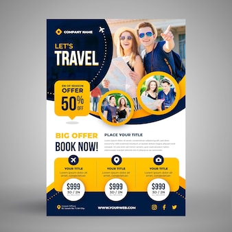 Travel Sale Flyer Template