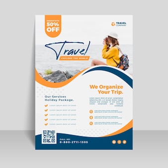 Travel Sale Flyer Template