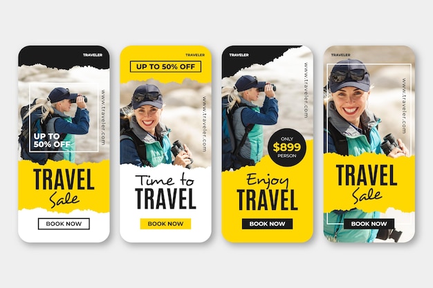 Travel sale instagram stories