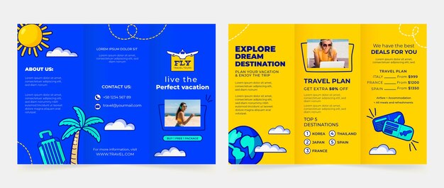 Travel template design