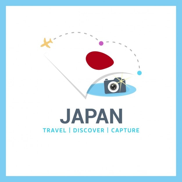 無料ベクター 日本への旅行