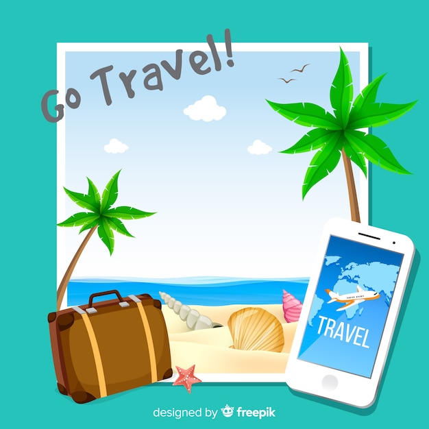 Free vector travel