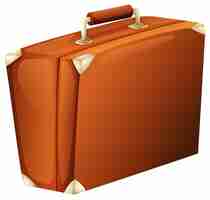 Free vector a travelling suitcase