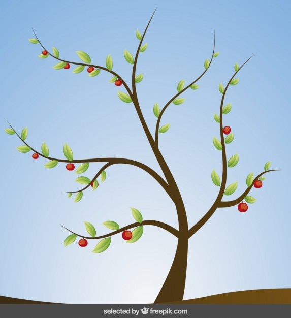 Free vector tree illustration