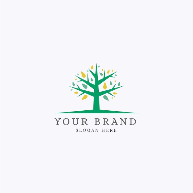 Free vector tree life logo template