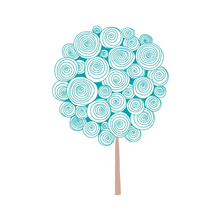 Free Vector tree
