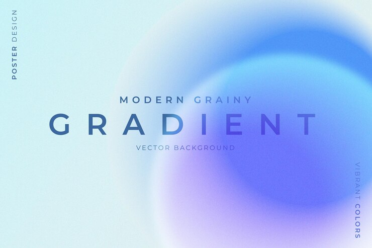 Free Vector trendy grainy background with vibrant colors