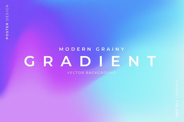 Free vector trendy grainy background with vibrant colors