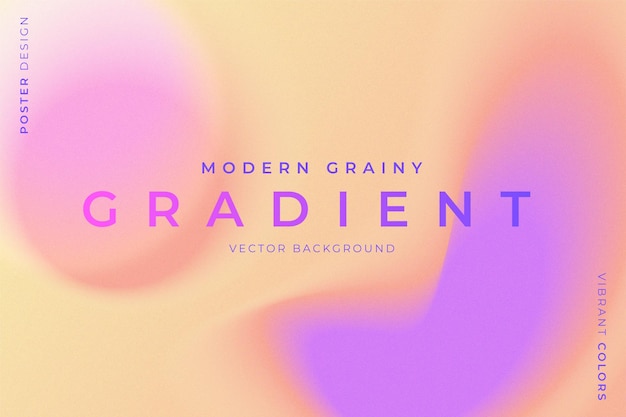 trendy grainy background with vibrant colors