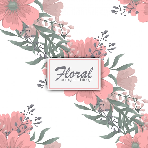 Download Free Trendy Seamless Floral Pattern In Vector Illustration Svg Dxf Eps Png Free Download Cut Files Svg Png Dxf