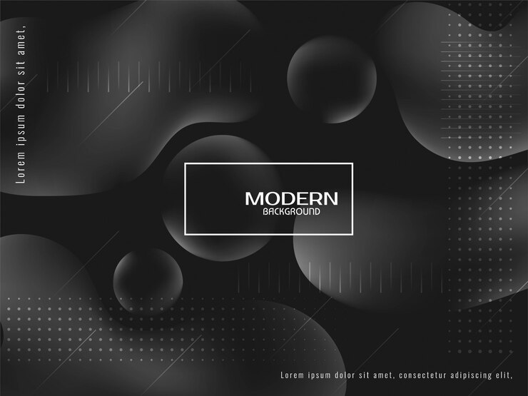 Free Vector trendy stylish grey color liquid background