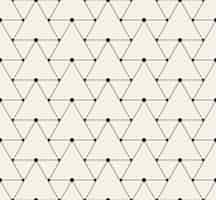 Free vector triangle background pattern