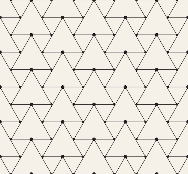 Triangle background pattern