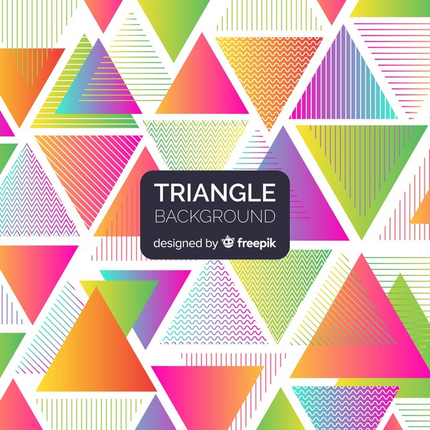 Triangle background