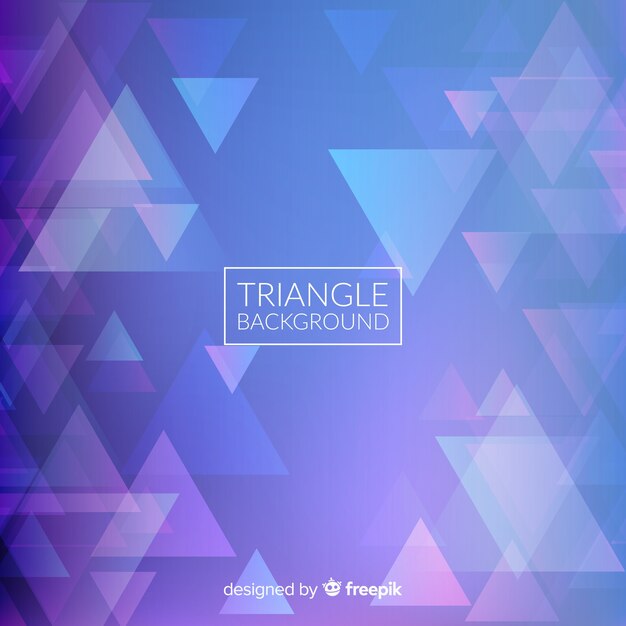 Triangle background