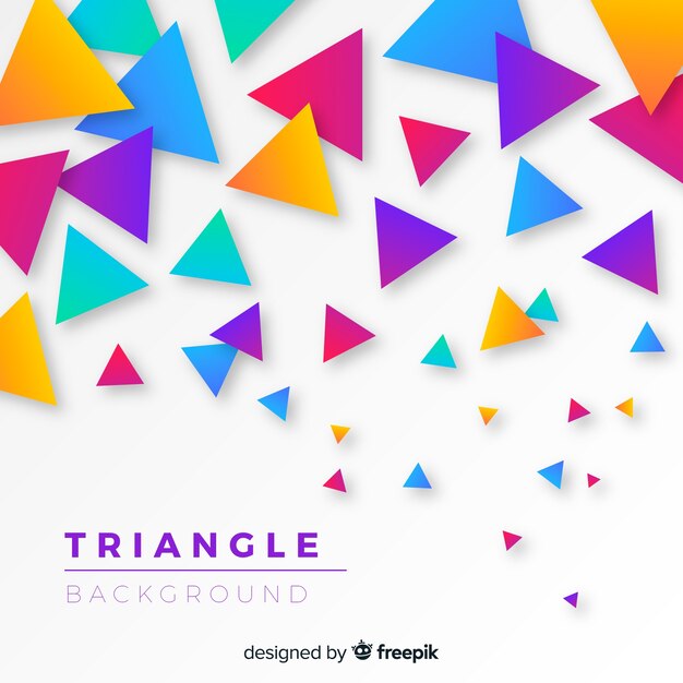 Triangle background