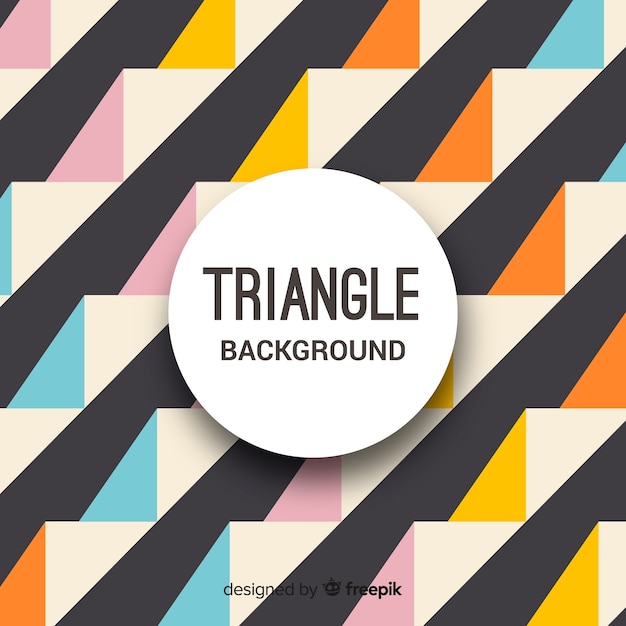 Triangle background