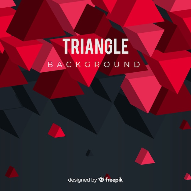 Free vector triangle background