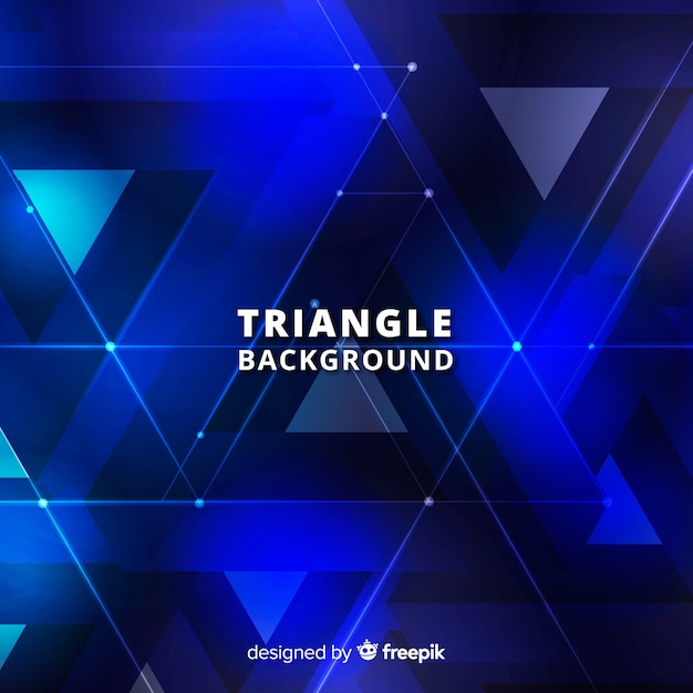 Triangle brackground