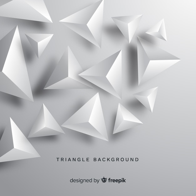 Triangle brackground